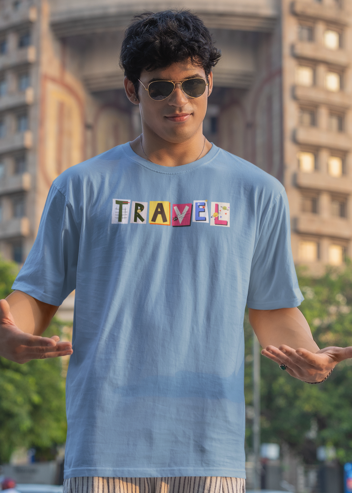 Bilkool Travel Oversized T-Shirt