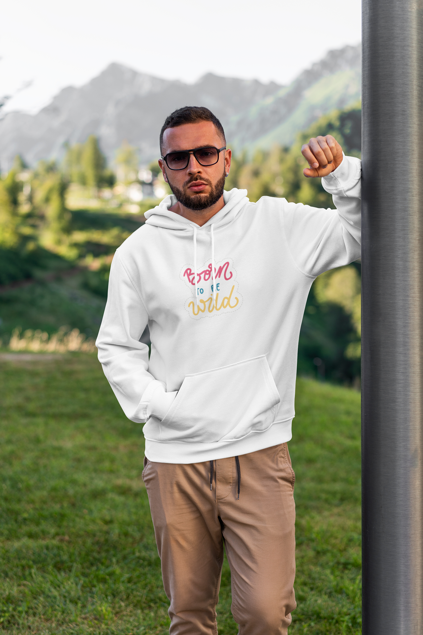 Bilkool Born To Be Wild Cotton Hoodies