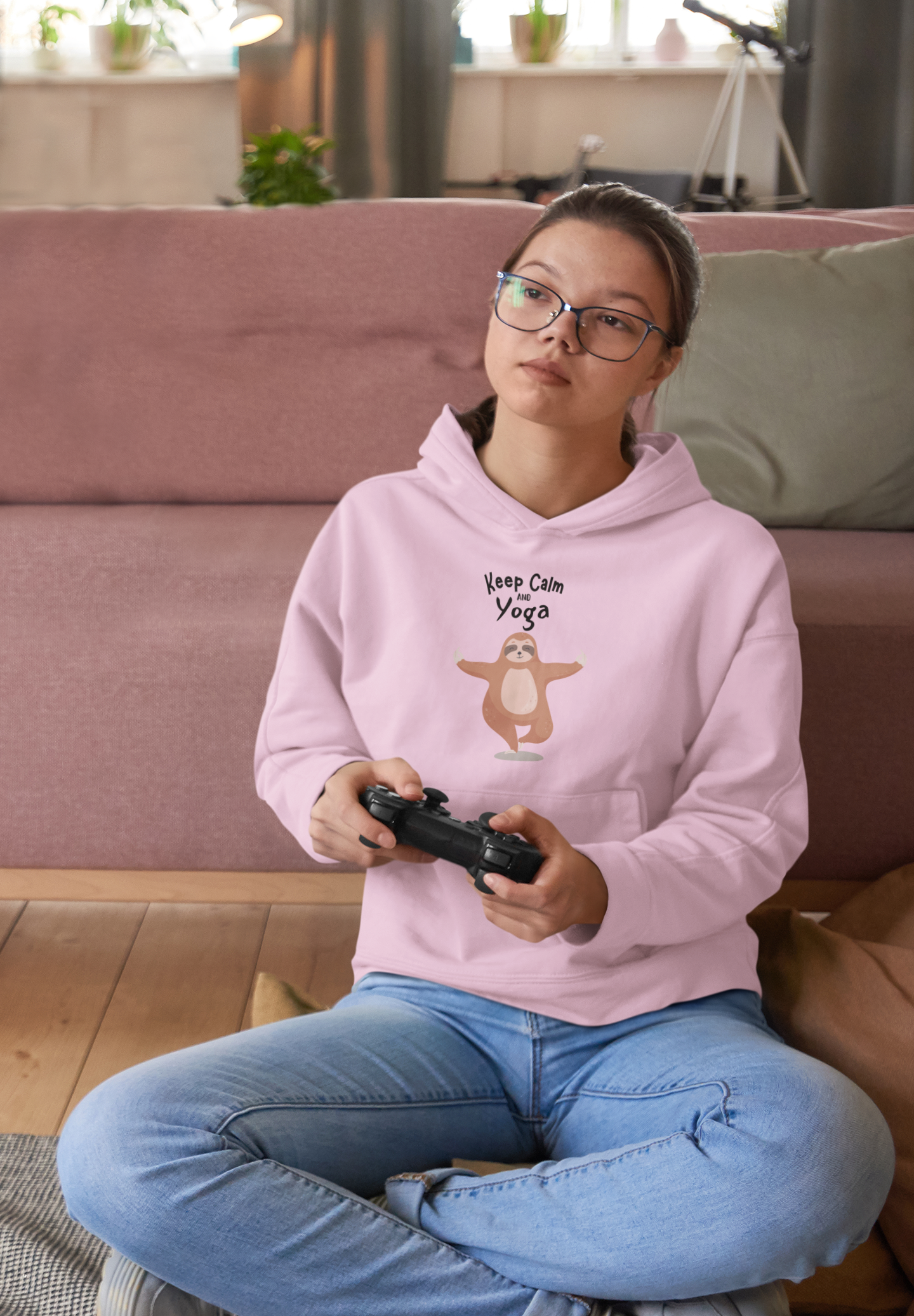 Bilkool Yoga Cotton Hoodies