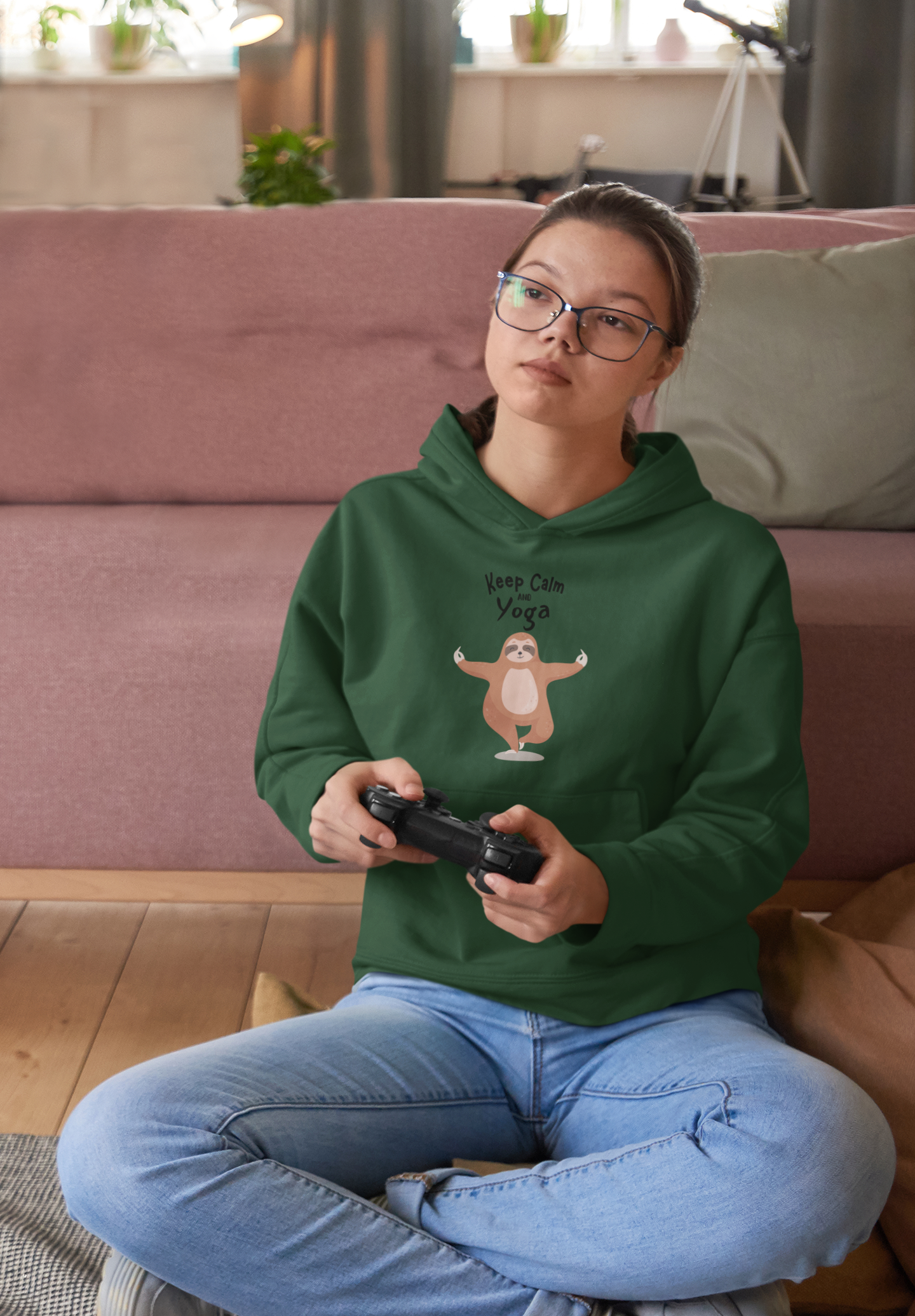 Bilkool Yoga Cotton Hoodies