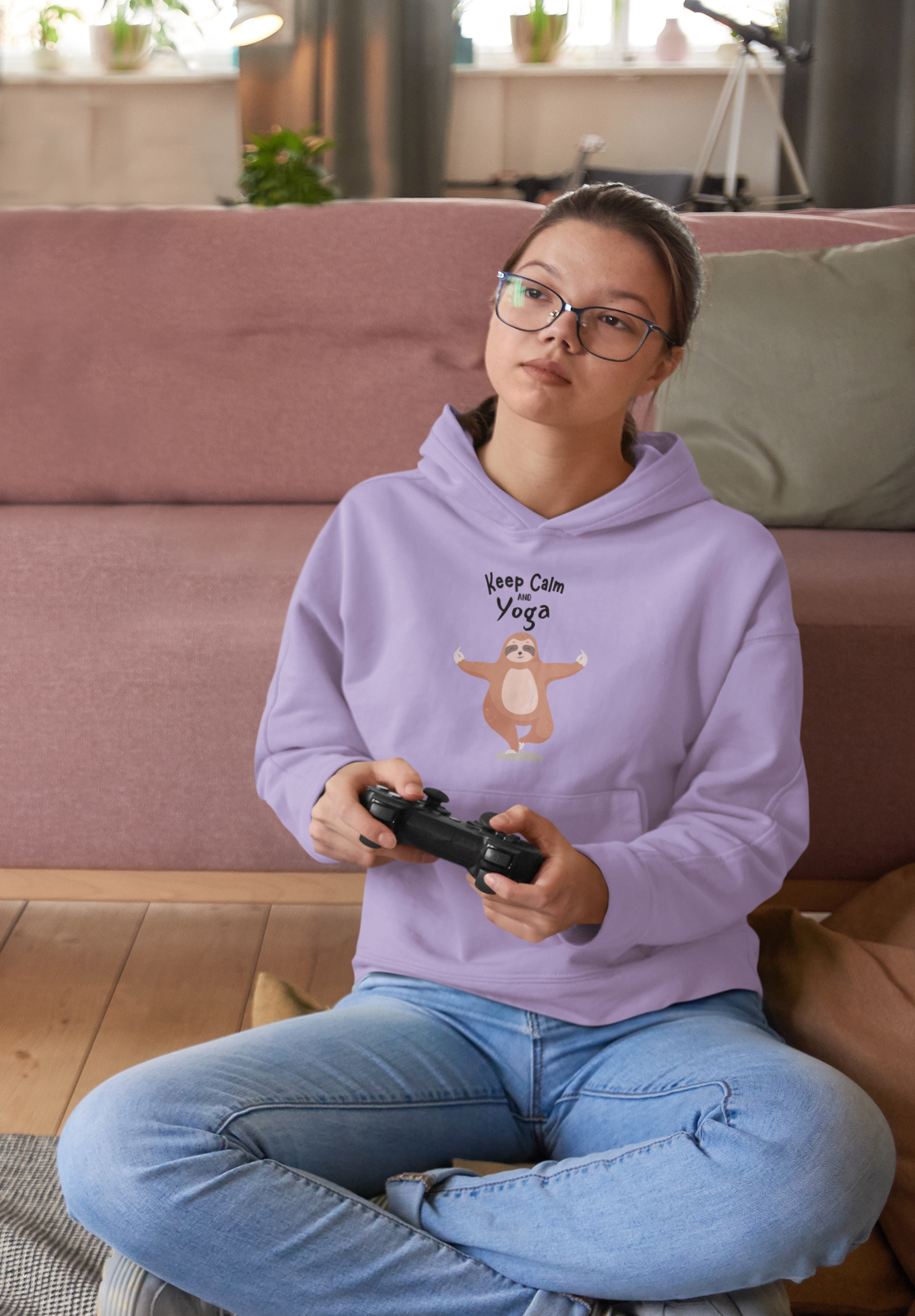 Bilkool Yoga Cotton Hoodies