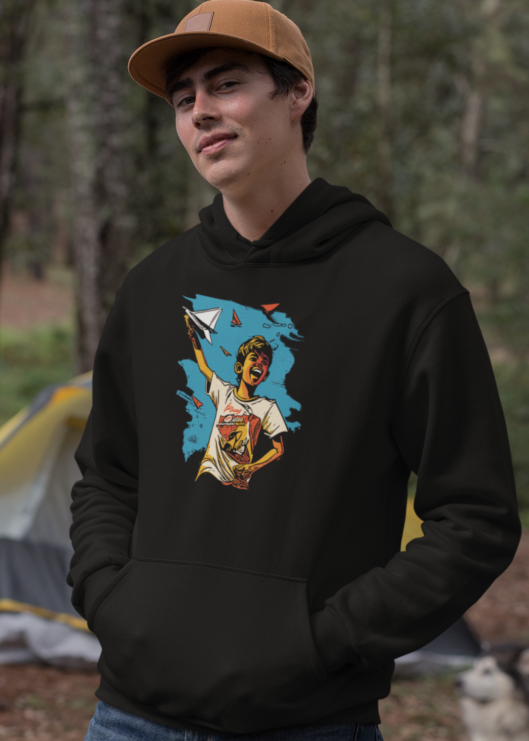 Bilkool Paper Planes Cotton Hoodies