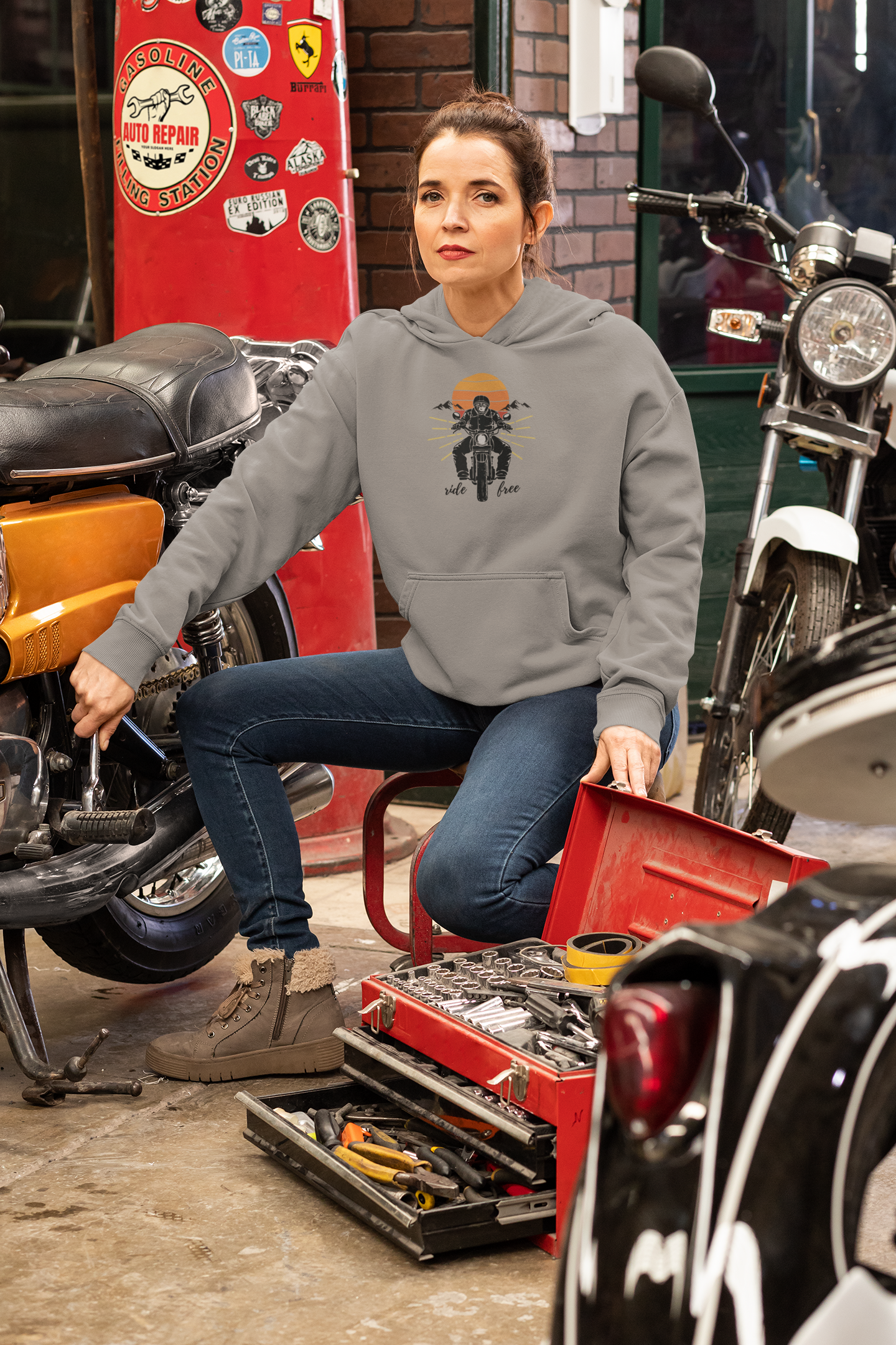 Bilkool Ride Free Cotton Hoodies