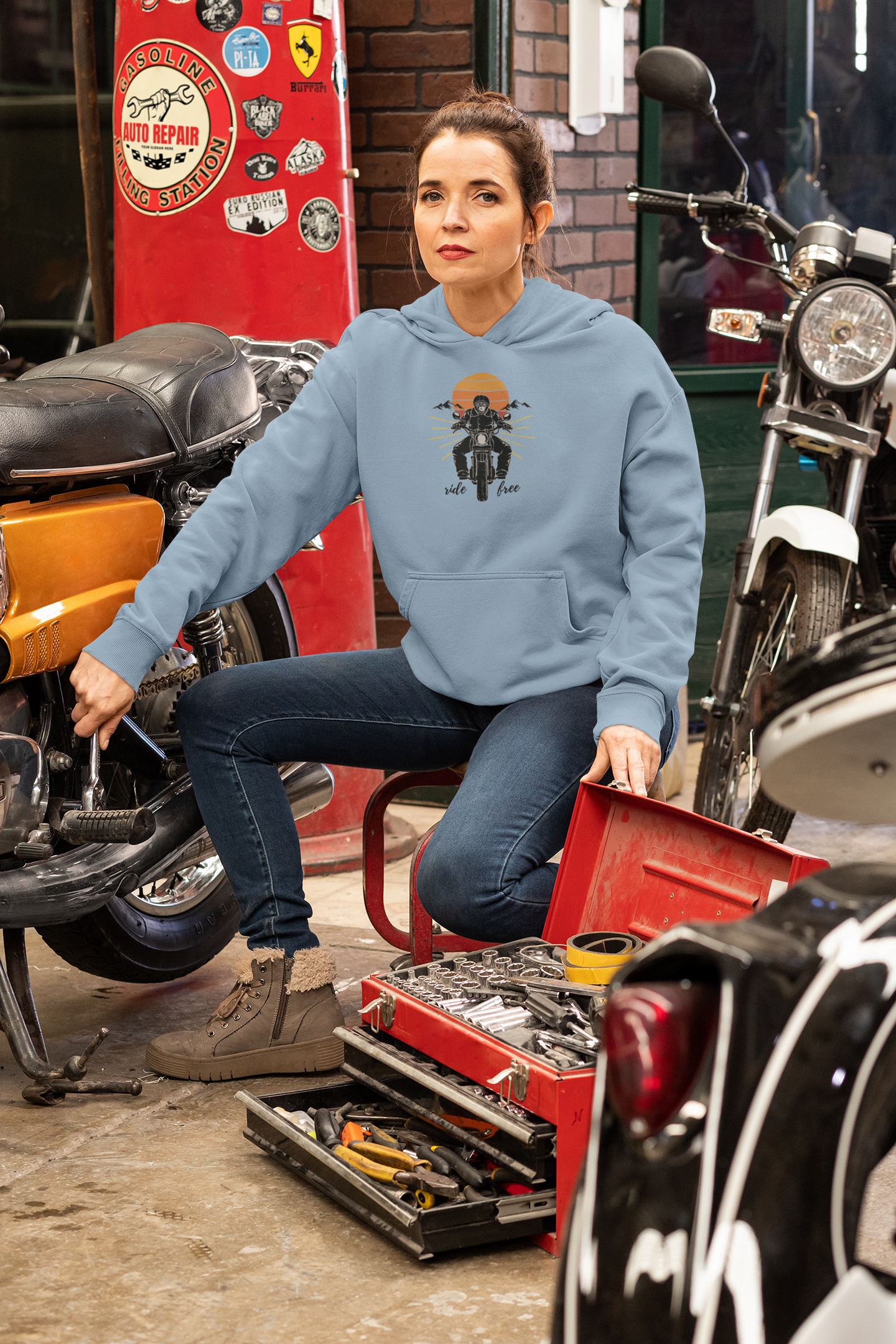 Bilkool Ride Free Cotton Hoodies