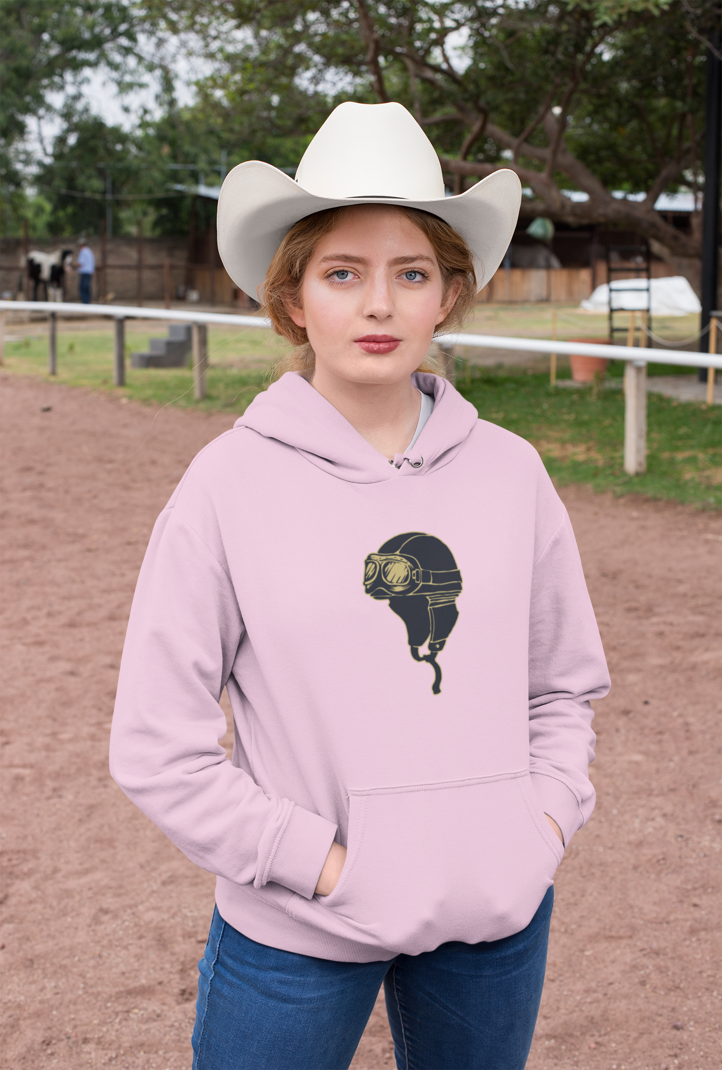 Bilkool Vintage Helmet Cotton Hoodies