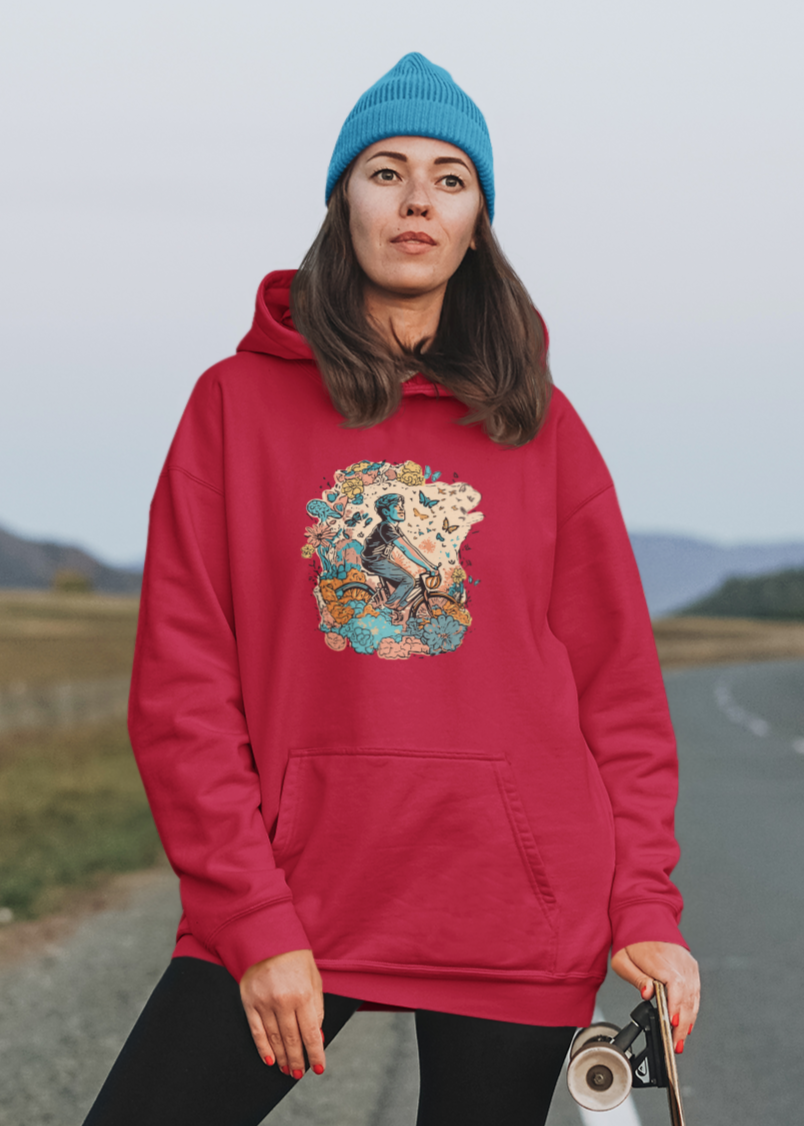 Bilkool Happy Place Cotton Hoodies