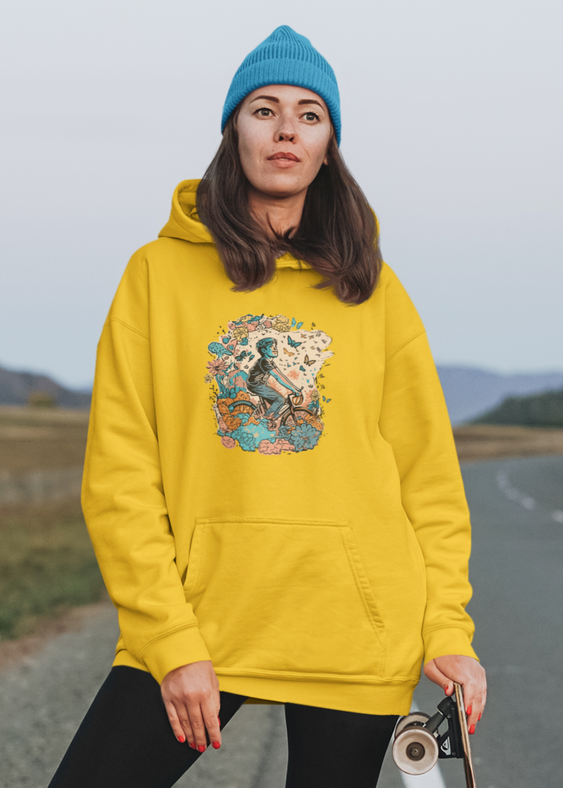 Bilkool Happy Place Cotton Hoodies