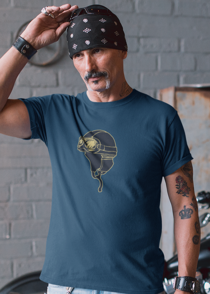 Bilkool Vintage Cotton Half Sleeve T-Shirt