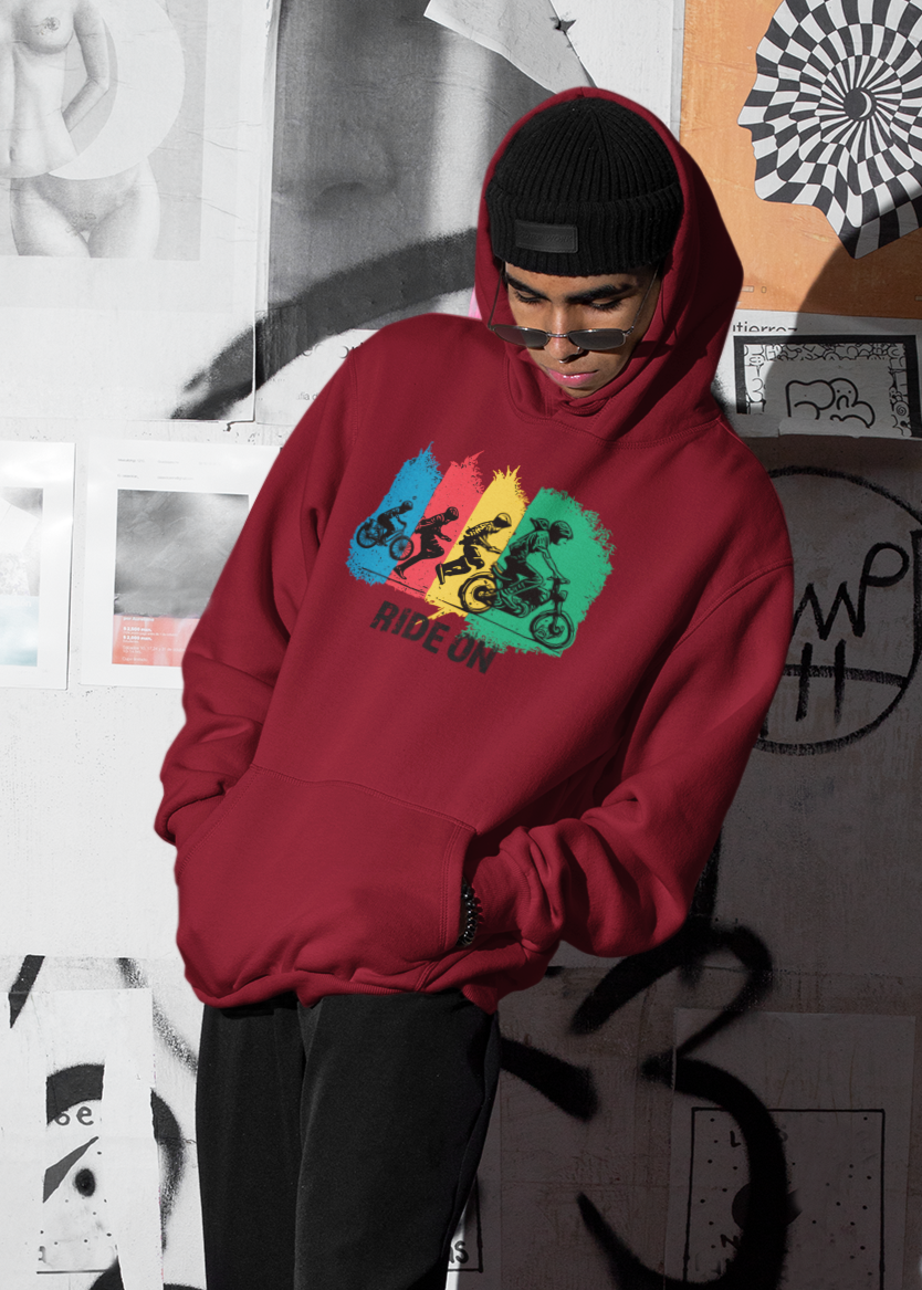 Bilkool Ride On Cotton Hoodies