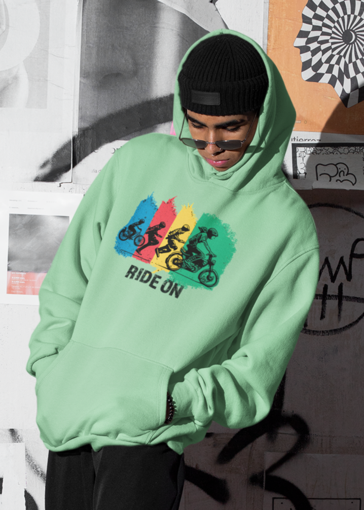 Bilkool Ride On Cotton Hoodies