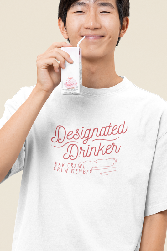 Bilkool Designated Drinker Oversized T-Shirt