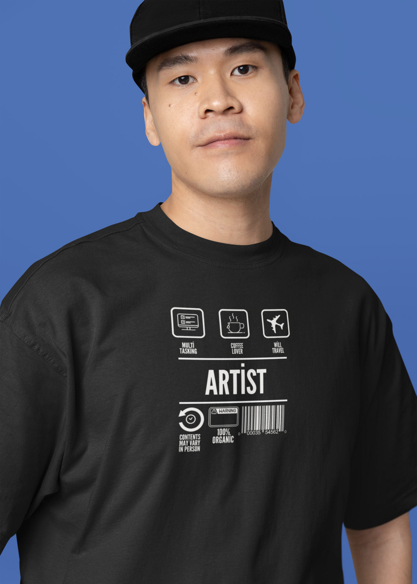 Bilkool Artist Oversized T-Shirt