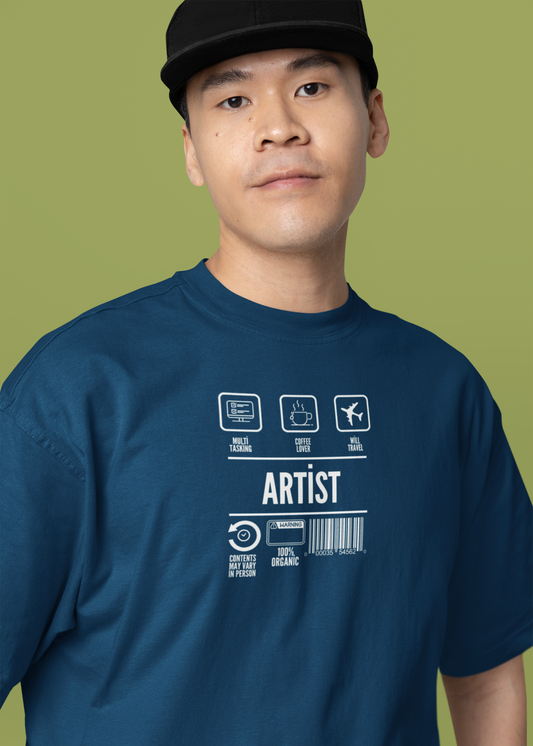 Bilkool Artist Oversized T-Shirt