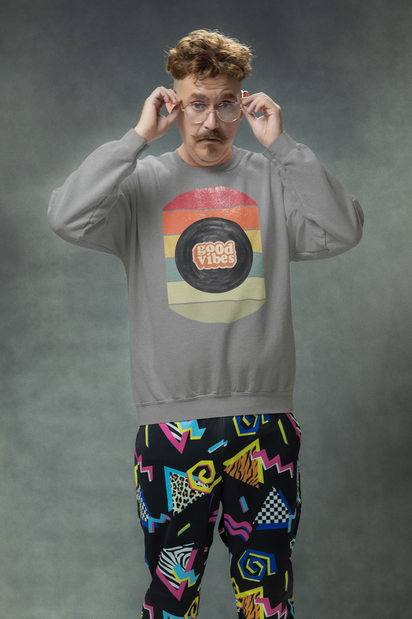 Bilkool Good Vibes Cotton Sweatshirt