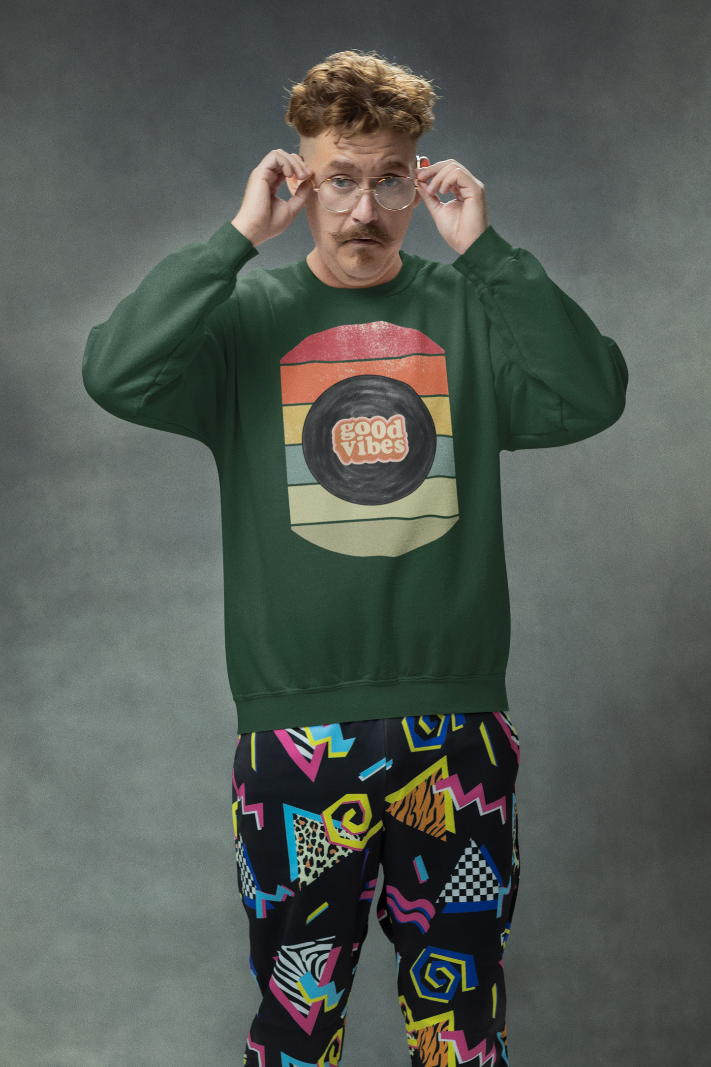 Bilkool Good Vibes Cotton Sweatshirt