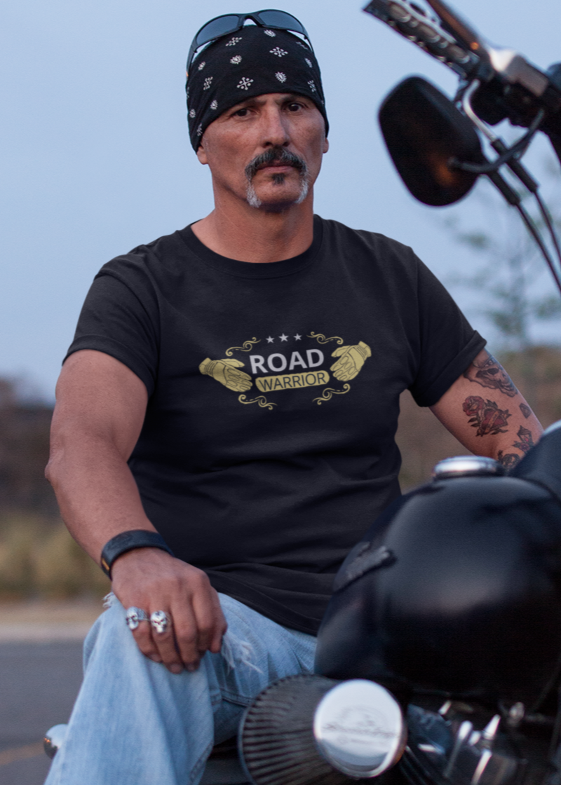 Bilkool Road Warrior Cotton Half Sleeve T-Shirt
