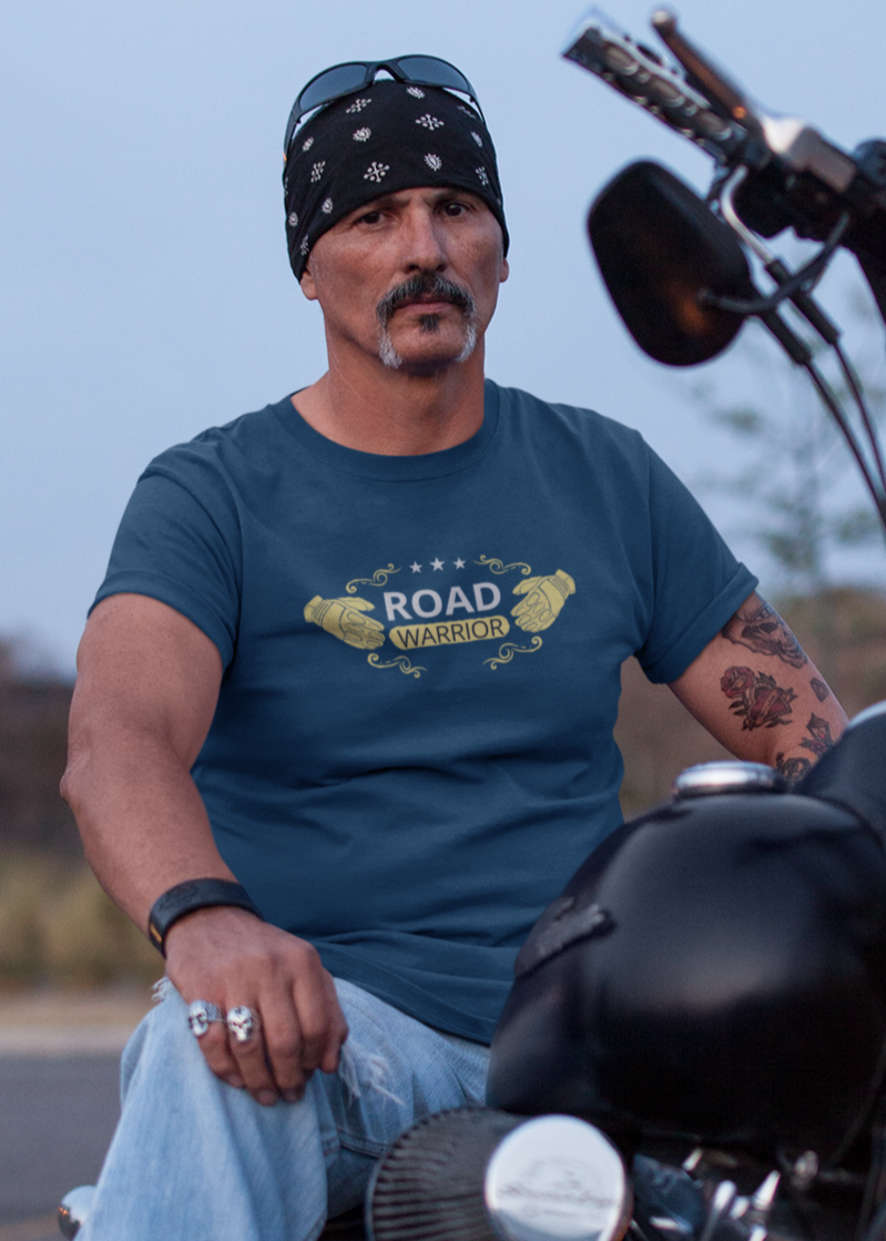 Bilkool Road Warrior Cotton Half Sleeve T-Shirt
