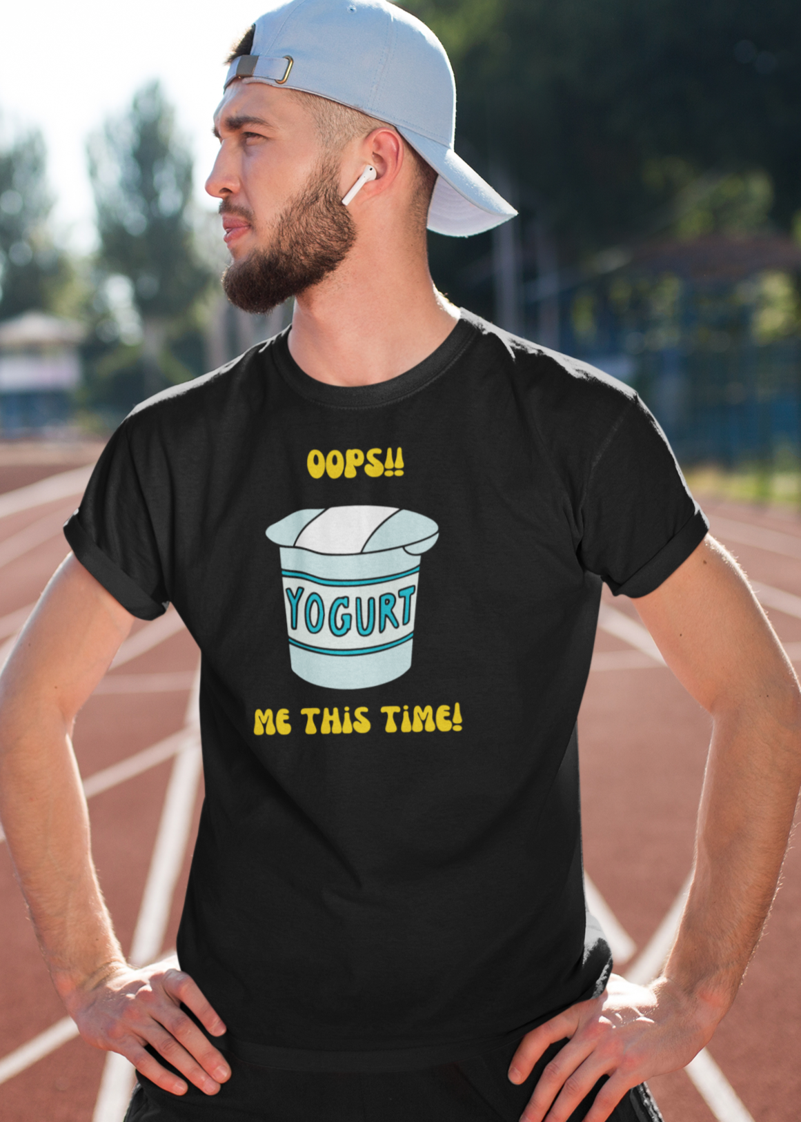 Bilkool Yogurt Me This Time Cotton Half Sleeve T-Shirt