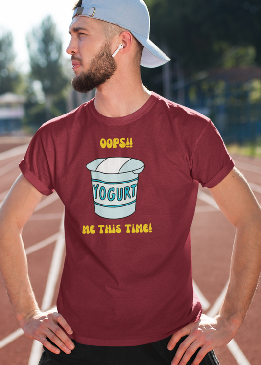 Bilkool Yogurt Me This Time Cotton Half Sleeve T-Shirt