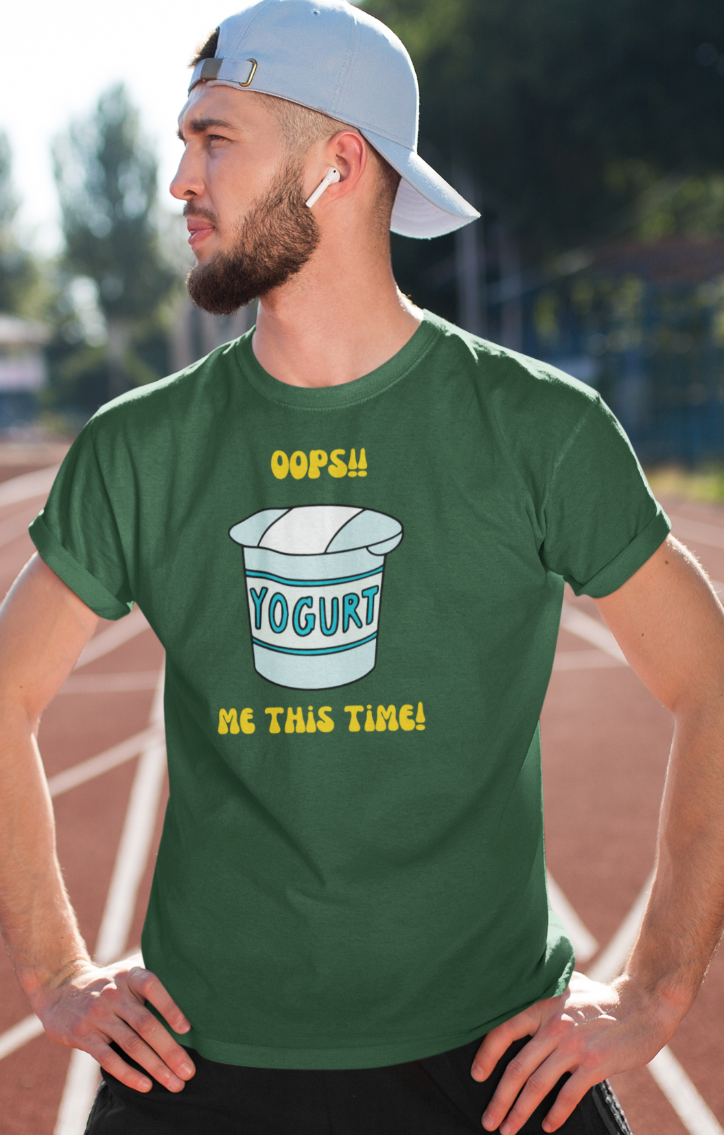 Bilkool Yogurt Me This Time Cotton Half Sleeve T-Shirt