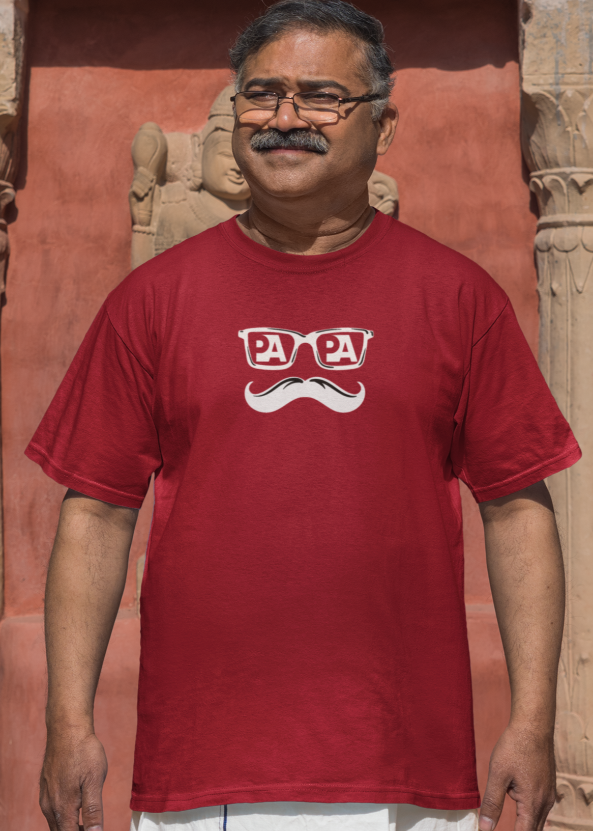 Bilkool Papa Cotton Half Sleeve T-Shirt