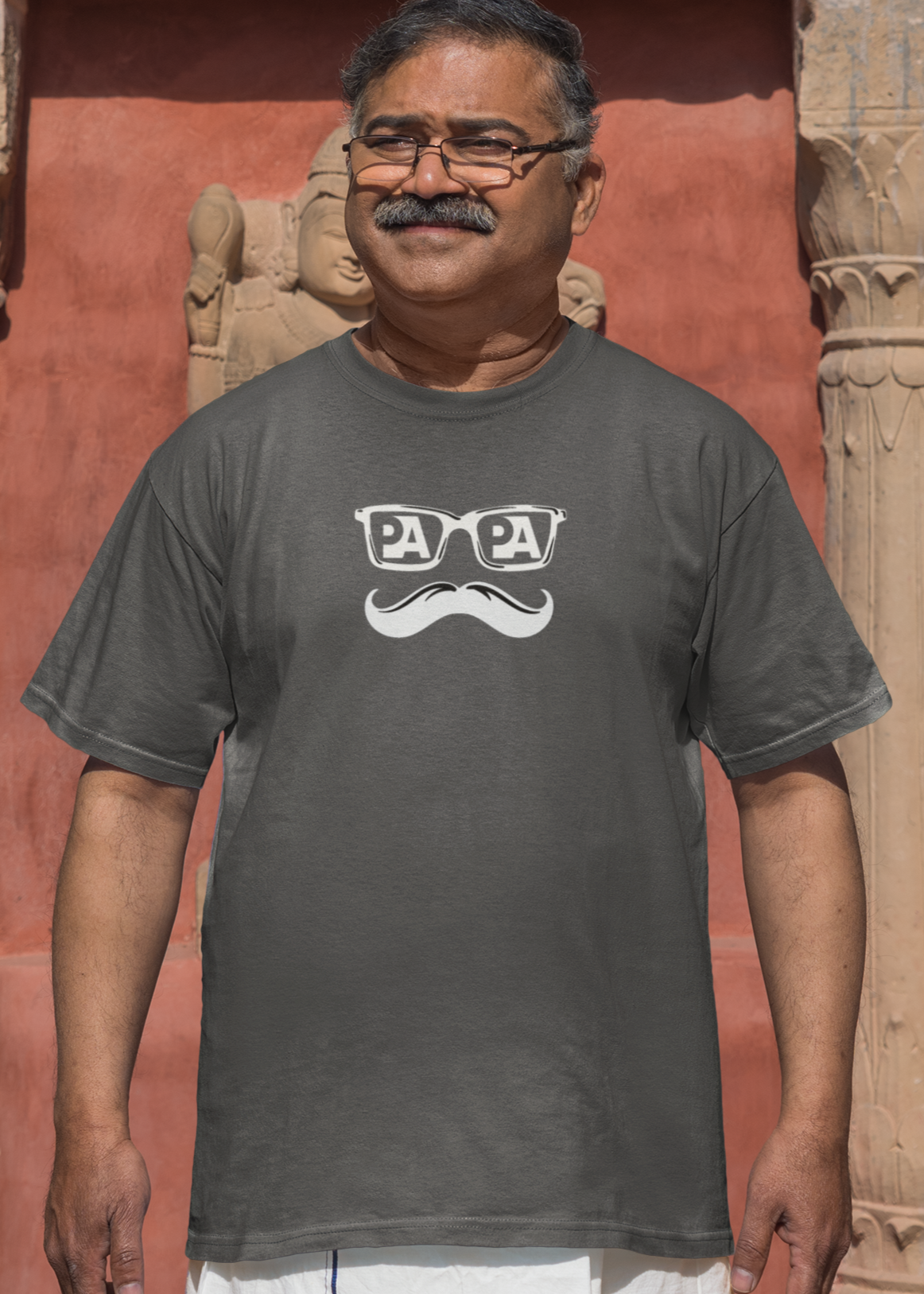 Bilkool Papa Cotton Half Sleeve T-Shirt