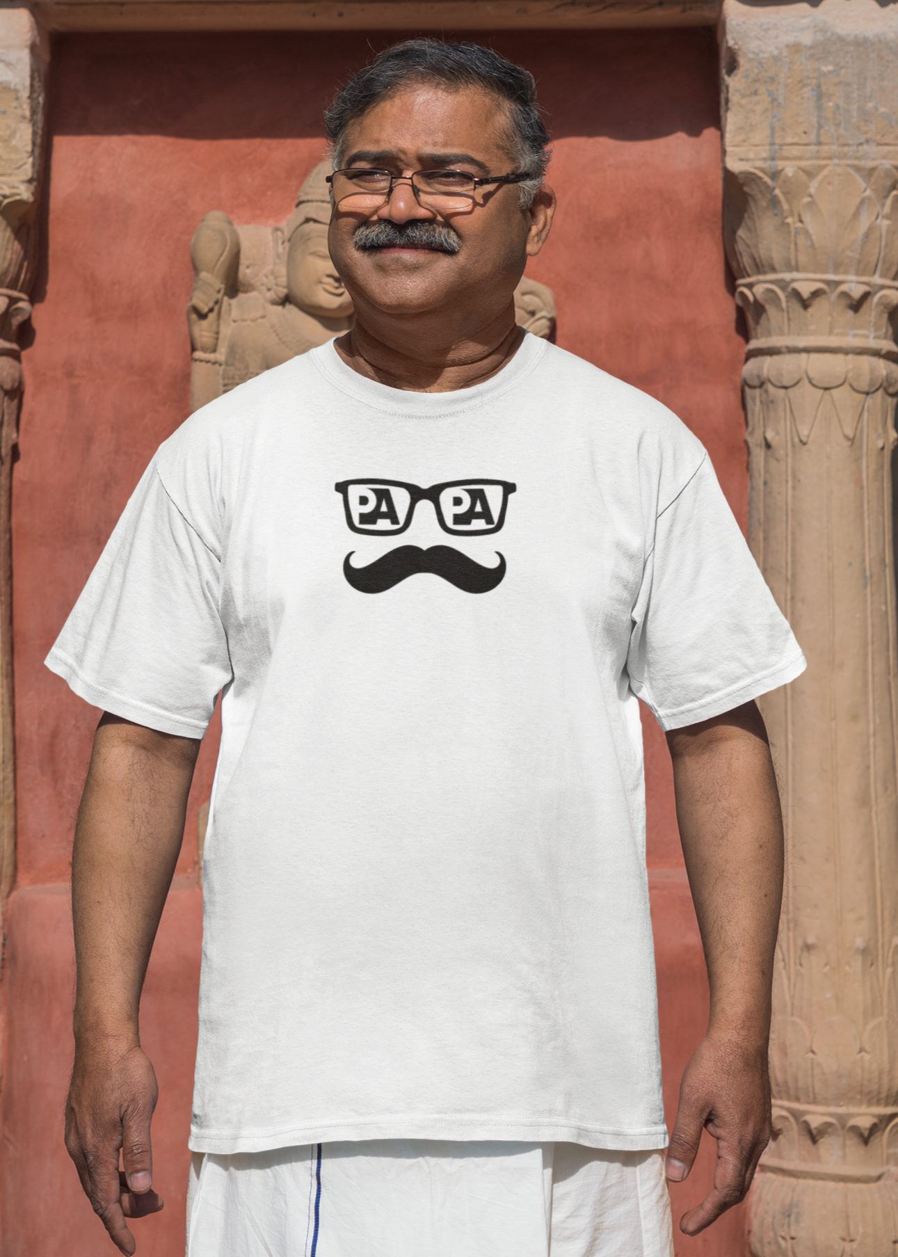 Bilkool Papa Cotton Half Sleeve T-Shirt
