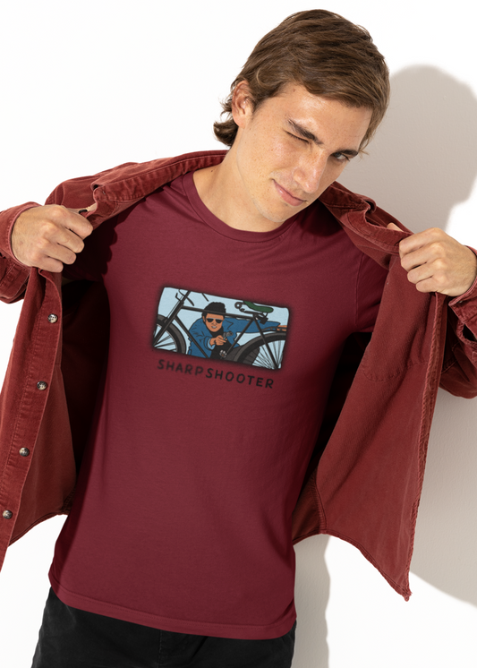 Bilkool Sharp Shooter Cotton Half Sleeve T-Shirt