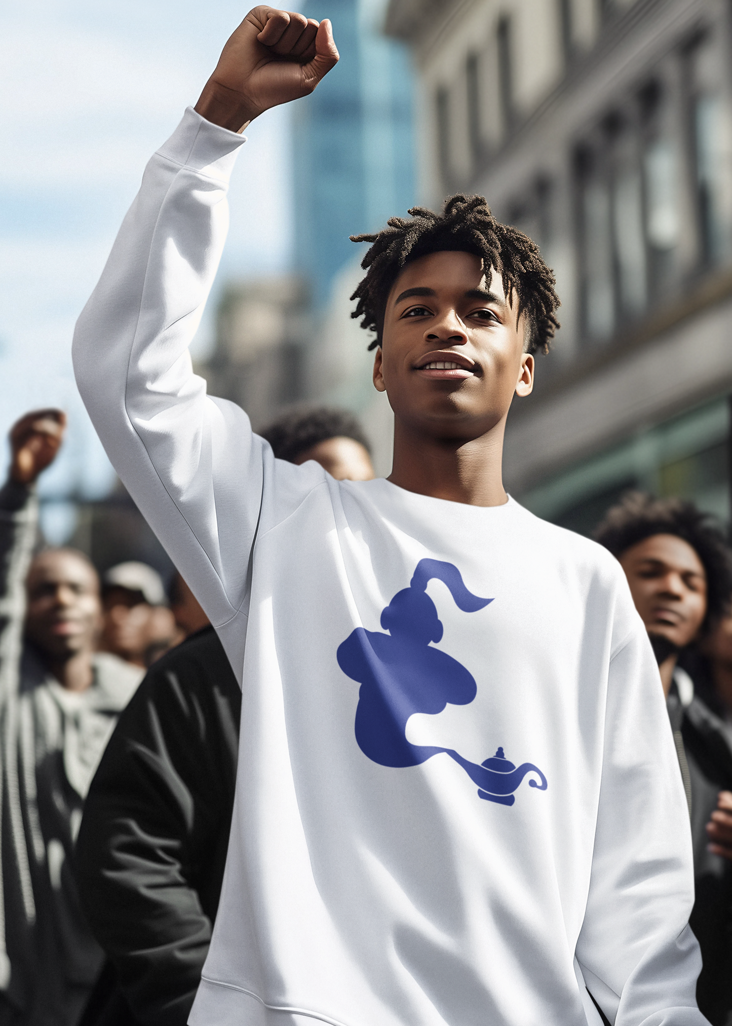 BILKOOL LAMP COTTON SWEATSHIRT