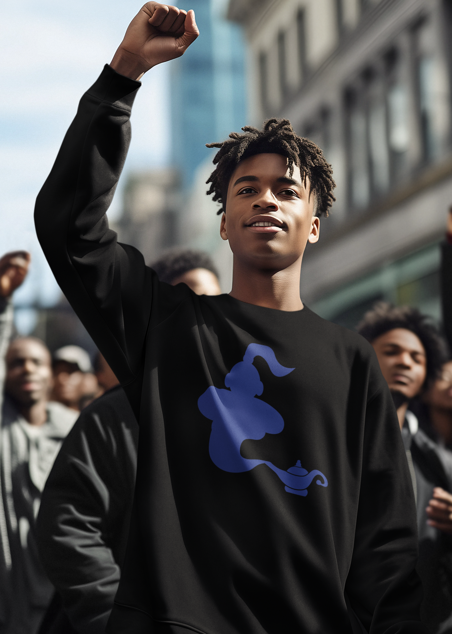 BILKOOL LAMP COTTON SWEATSHIRT