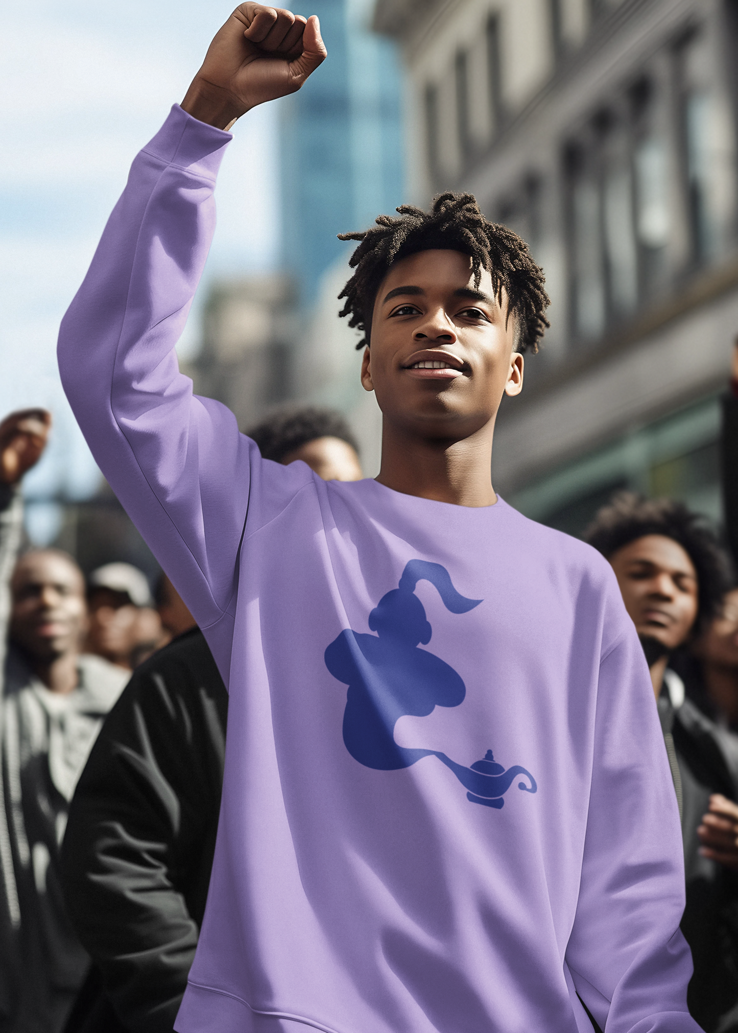 BILKOOL LAMP COTTON SWEATSHIRT