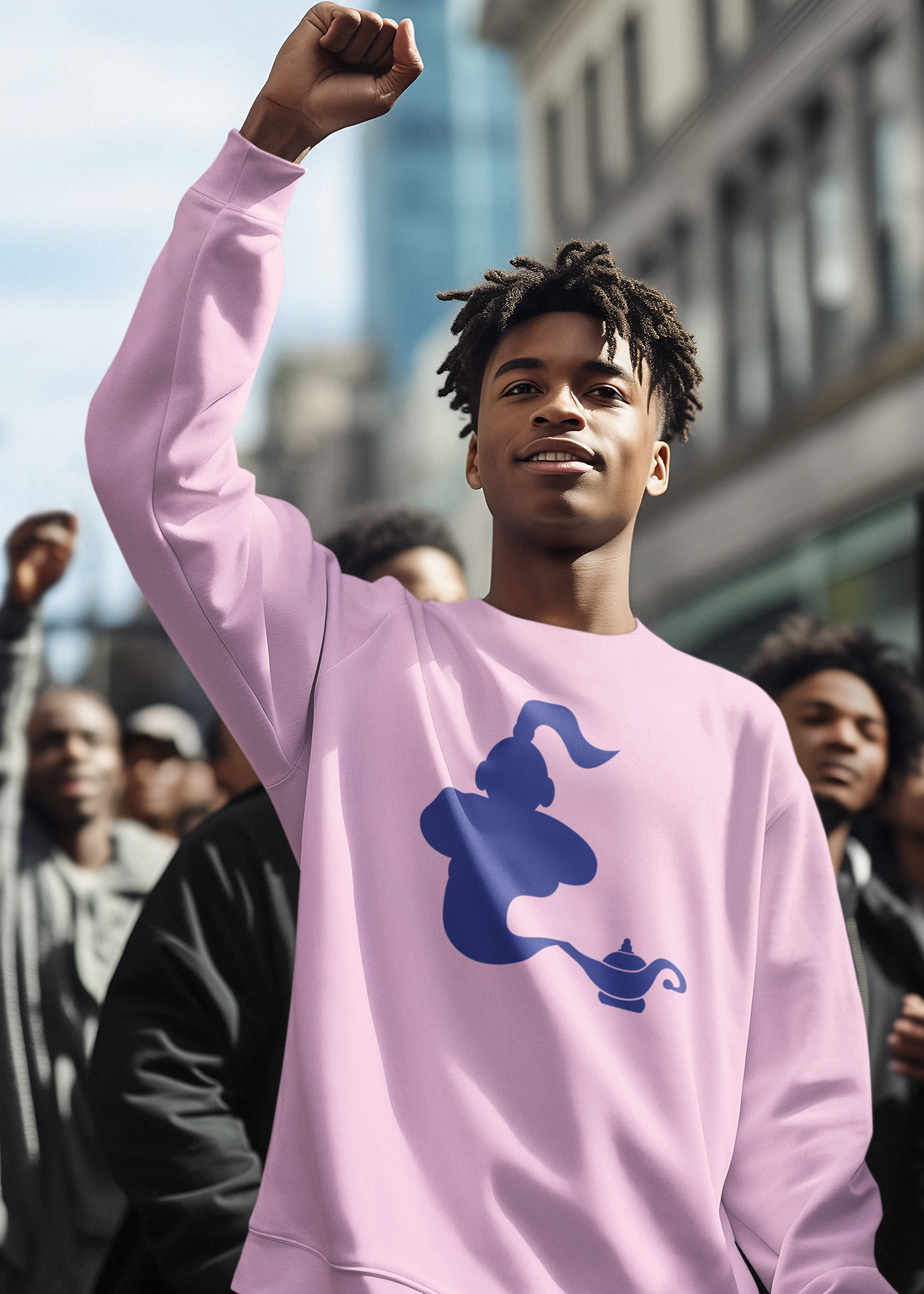 BILKOOL LAMP COTTON SWEATSHIRT