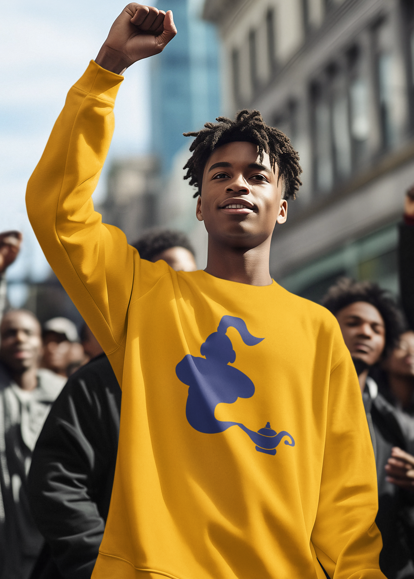 BILKOOL LAMP COTTON SWEATSHIRT