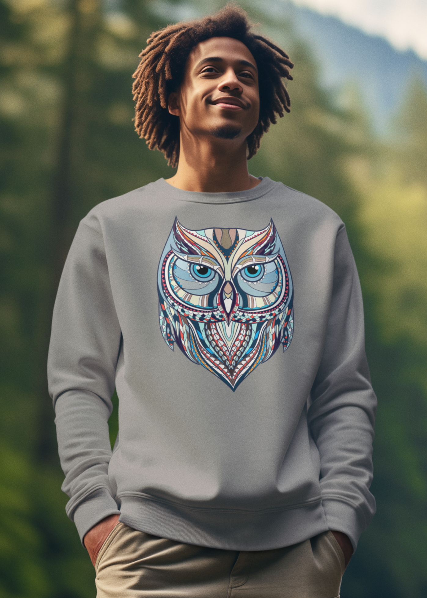 Bilkool Baba Ullu Cotton Sweatshirt