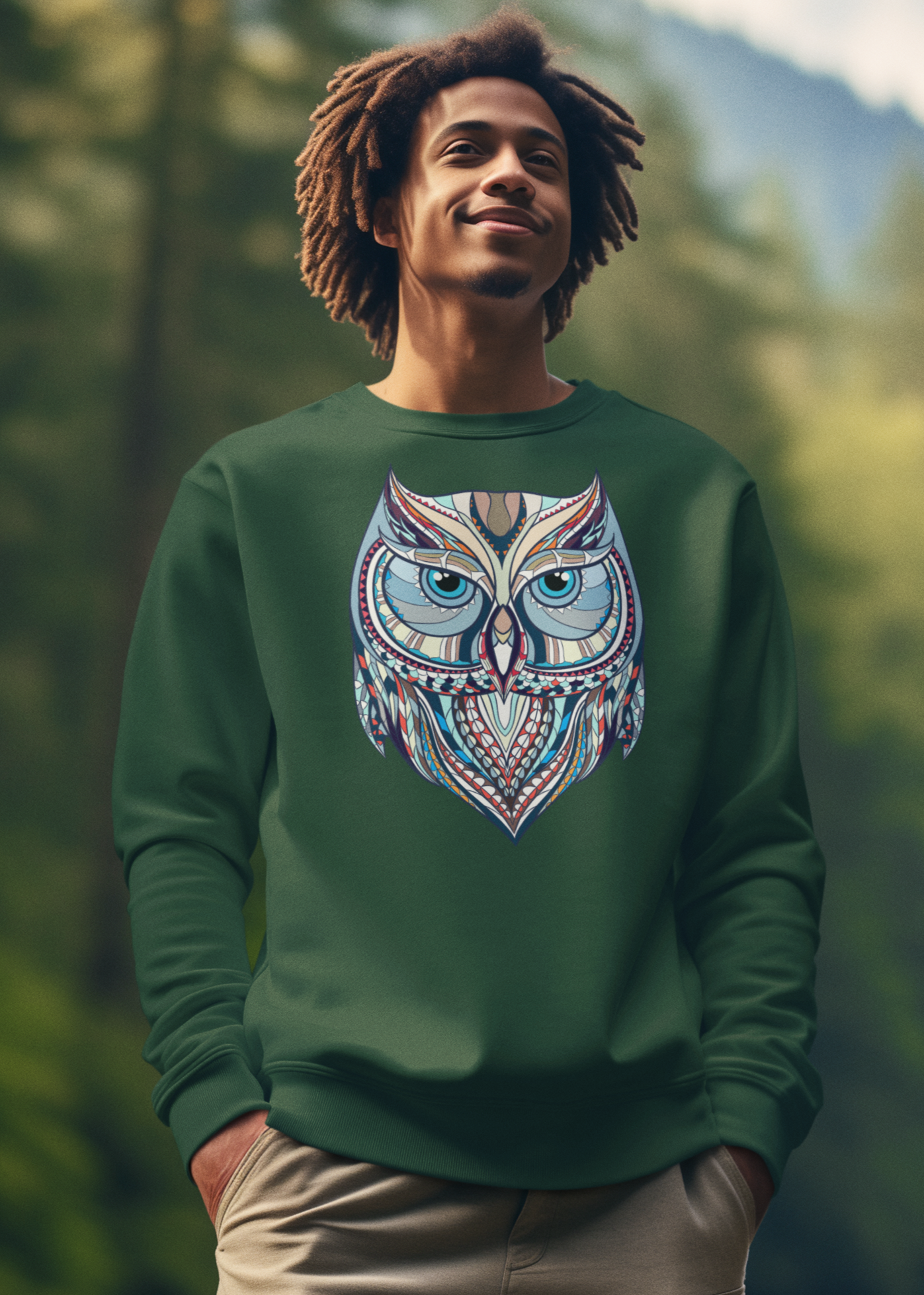 Bilkool Baba Ullu Cotton Sweatshirt