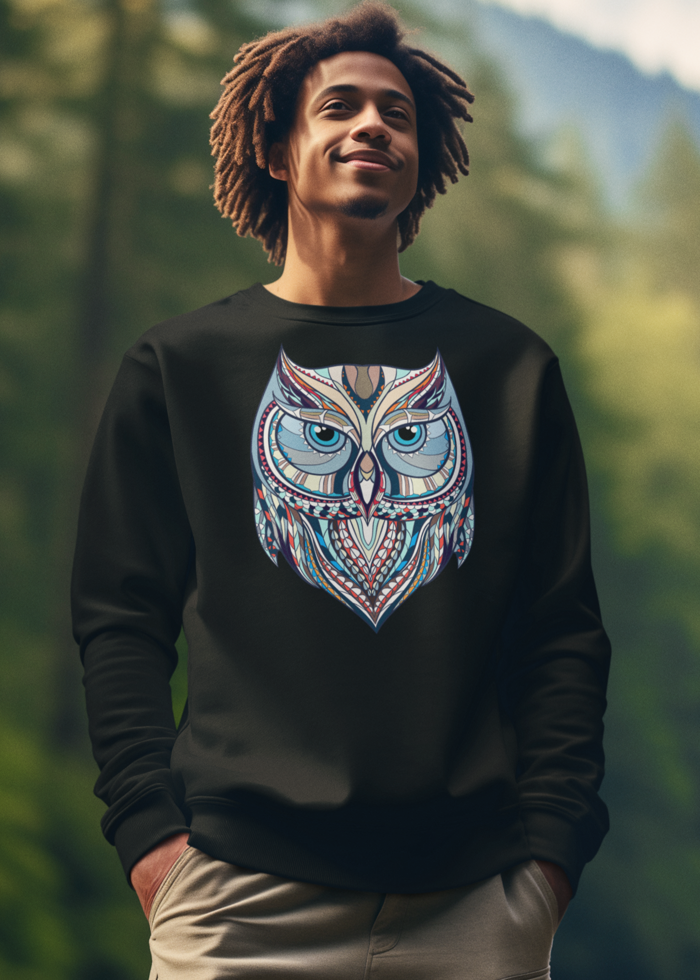 Bilkool Baba Ullu Cotton Sweatshirt
