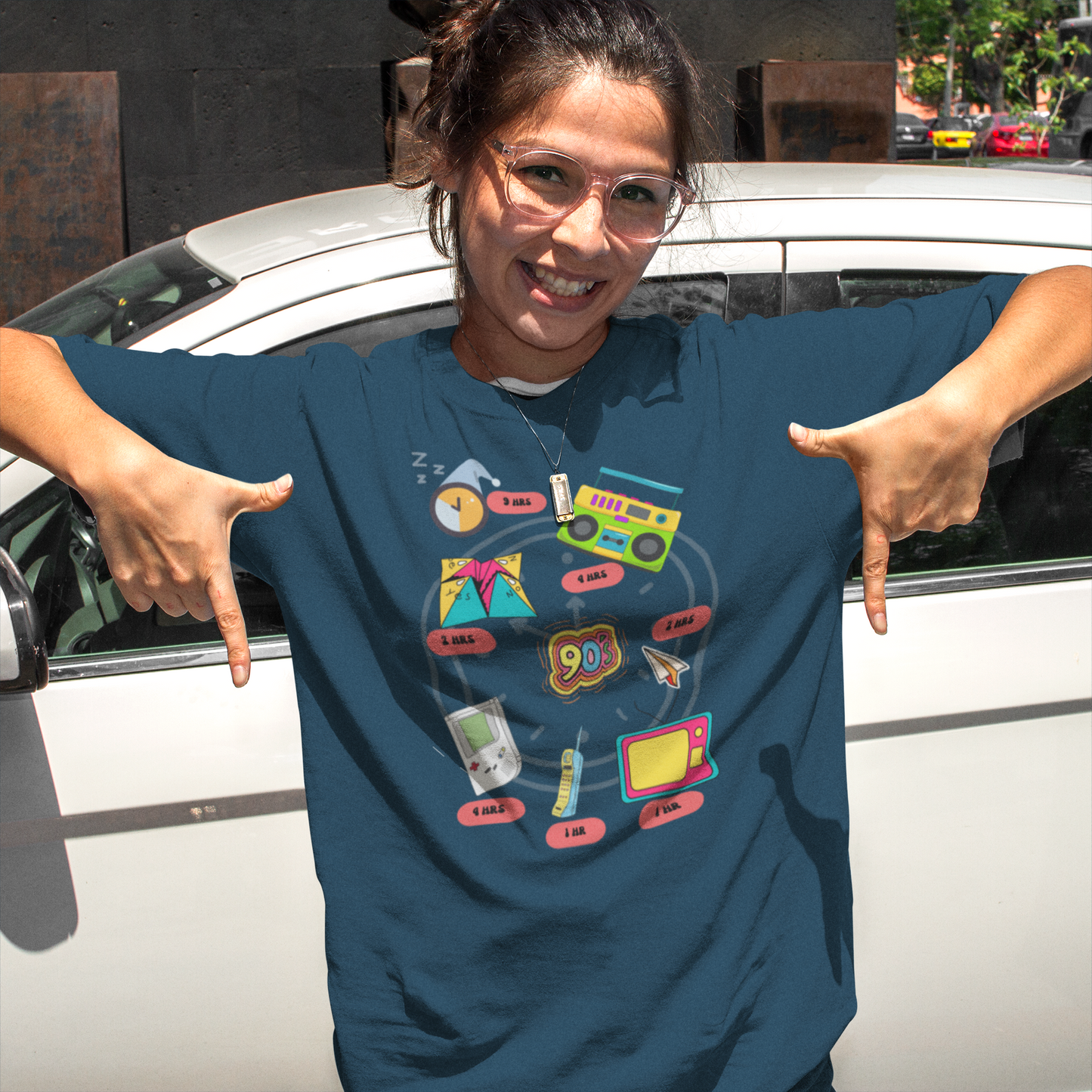 Bilkool Day in the Life of 90s Oversized T-Shirts