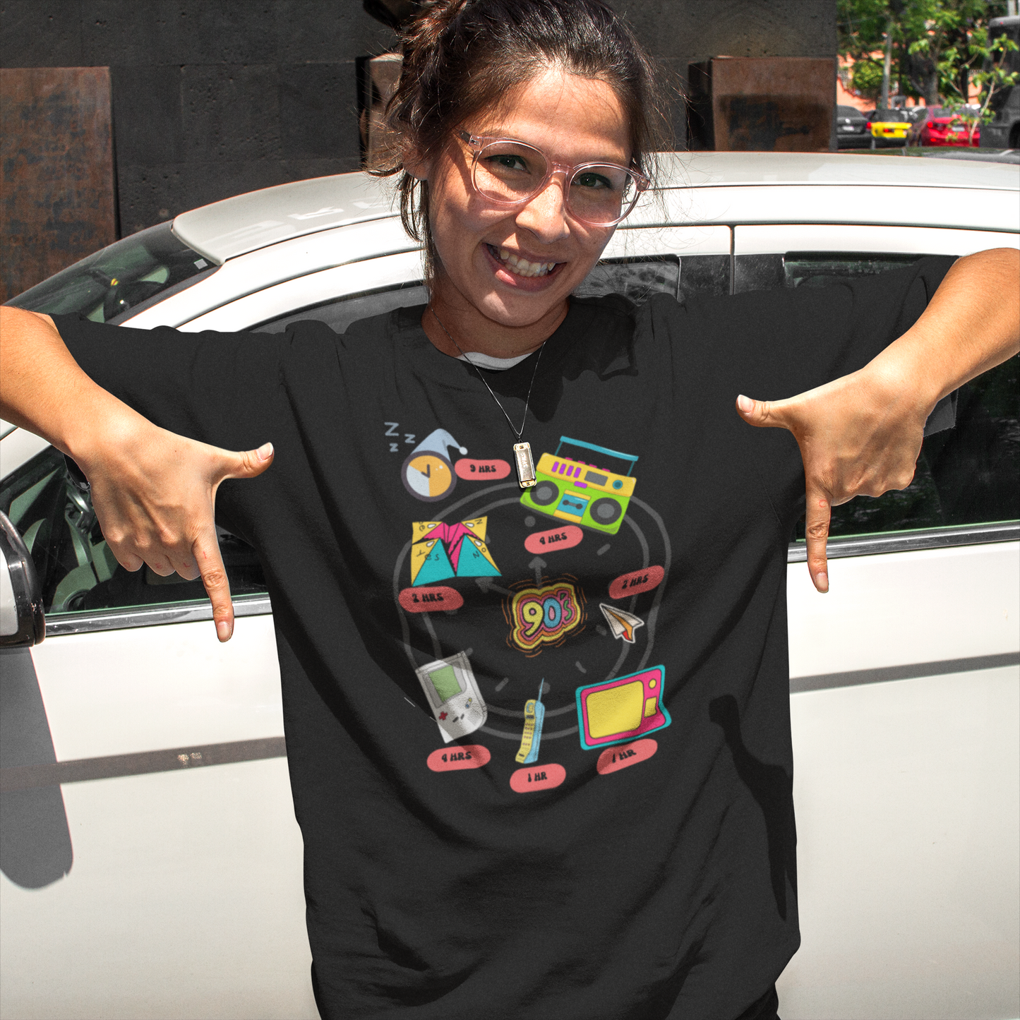 Bilkool Day in the Life of 90s Oversized T-Shirts