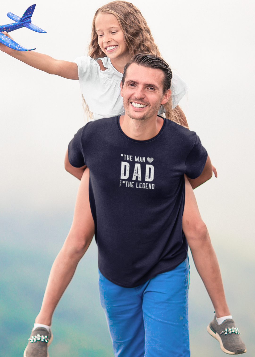 Bilkool Dad Legend Cotton Half Sleeve T-Shirt