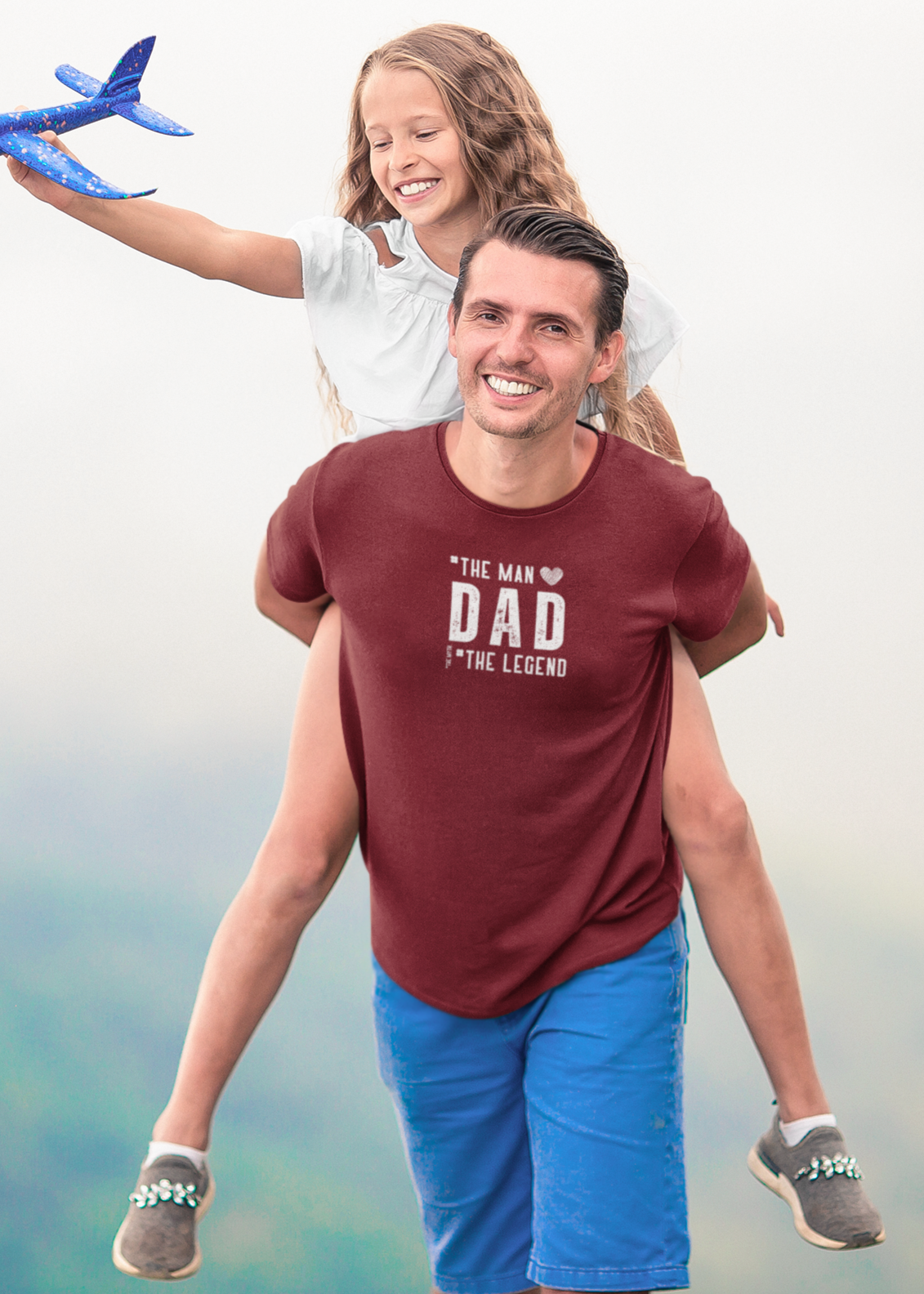 Bilkool Dad Legend Cotton Half Sleeve T-Shirt