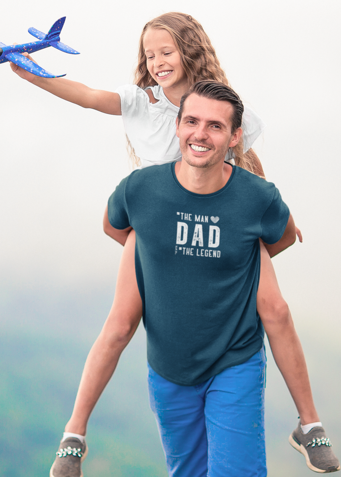 Bilkool Dad Legend Cotton Half Sleeve T-Shirt