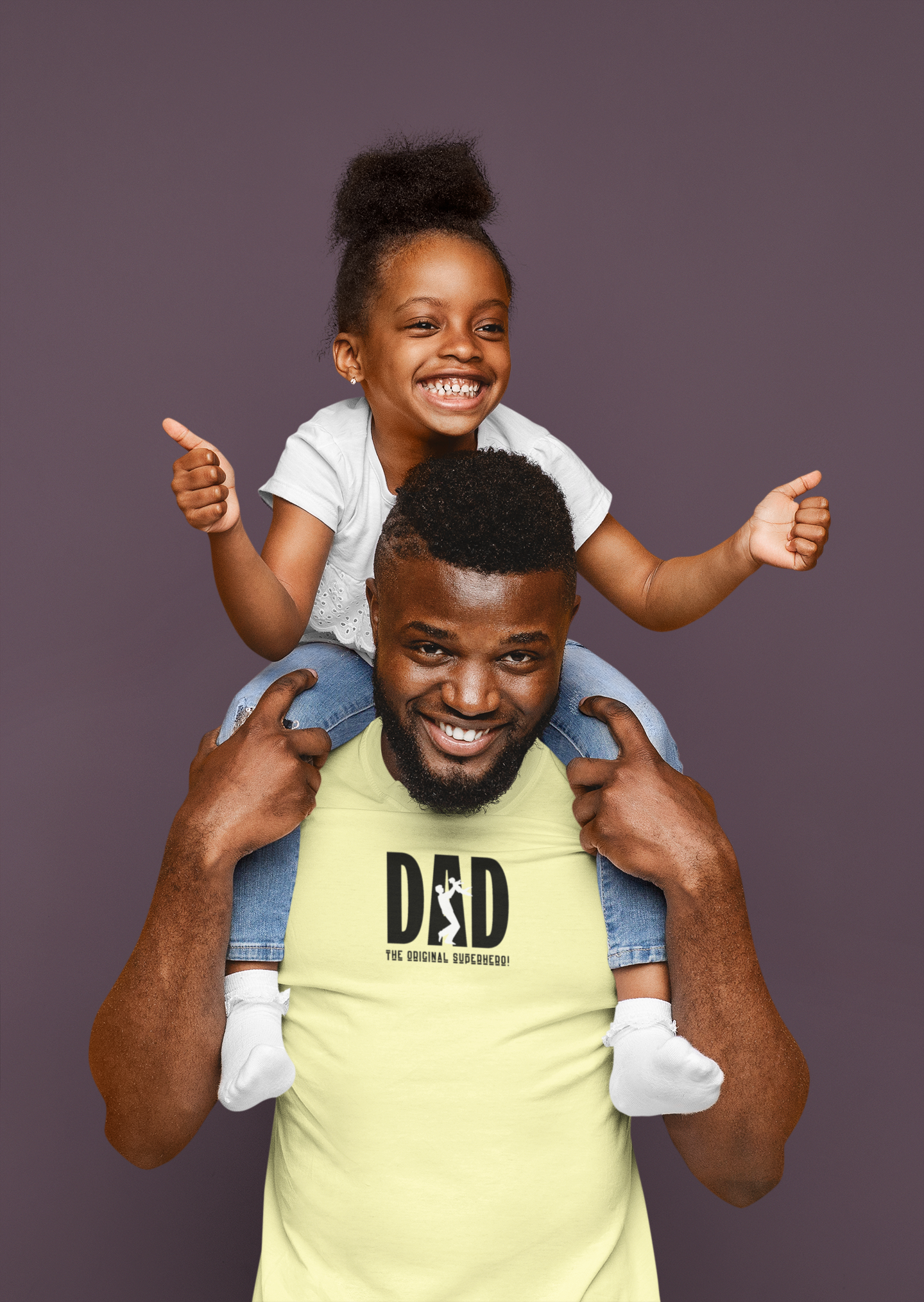 Bilkool Superhero Dad Cotton Half Sleeve T-Shirt