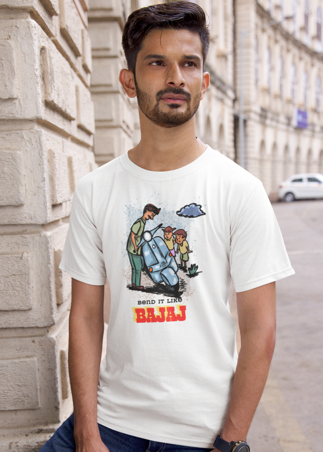 Bilkool Bend It Cotton Half Sleeve T-Shirt