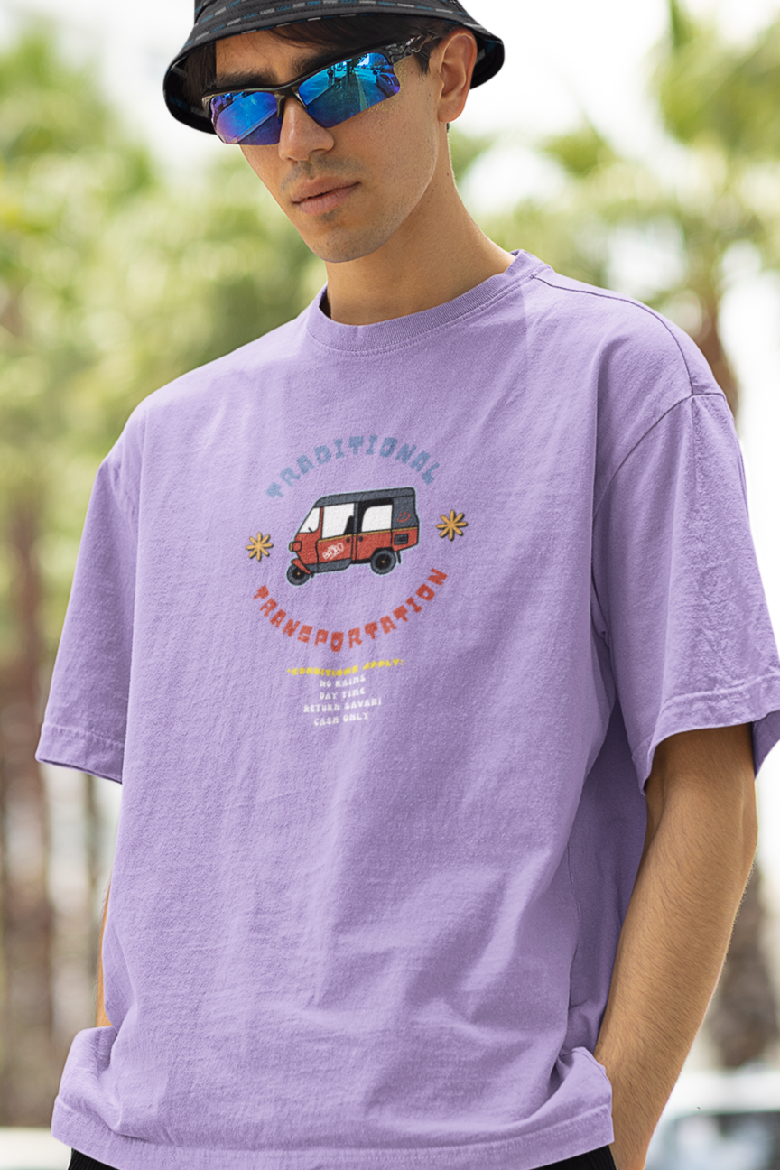 Bilkool Staple Ride Oversized T-Shirts