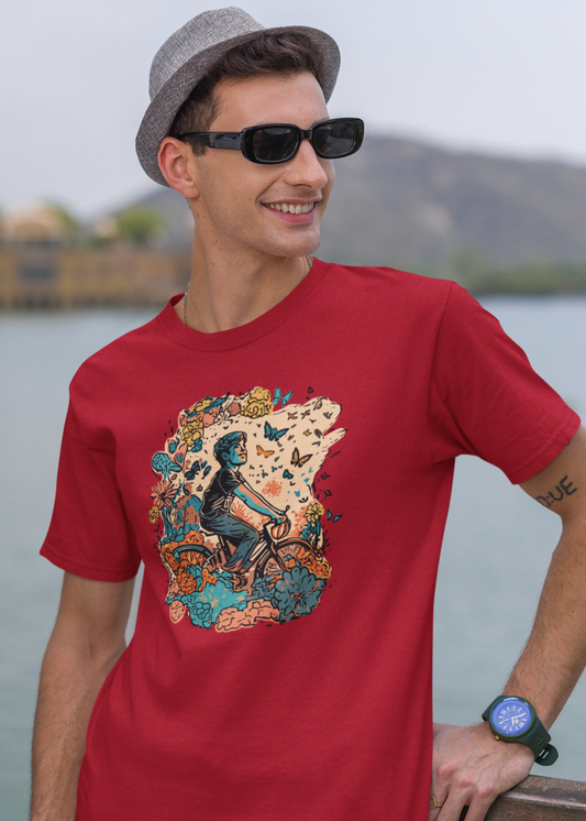 Bilkool Happy Place Cotton T shirt