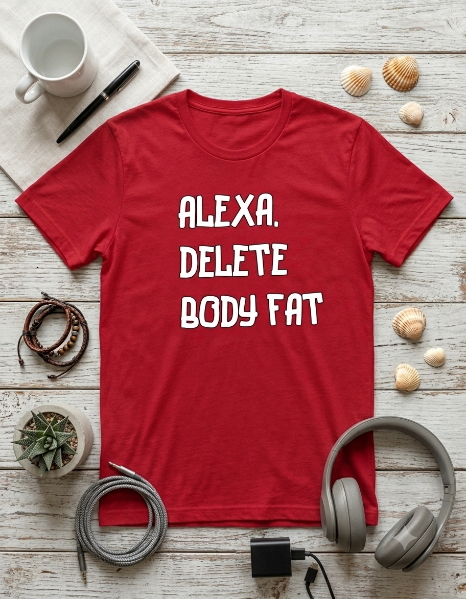 Alexa Delete Body Fat Half-Sleeve Tshirt