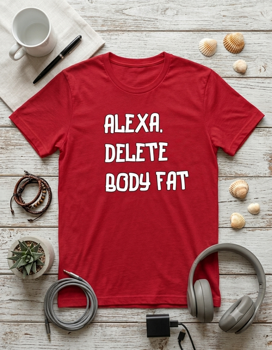 Alexa Delete Body Fat Half-Sleeve Tshirt