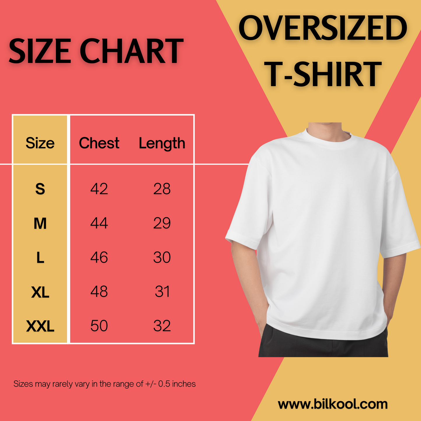 Bilkool Love Oversized T-Shirt for Women