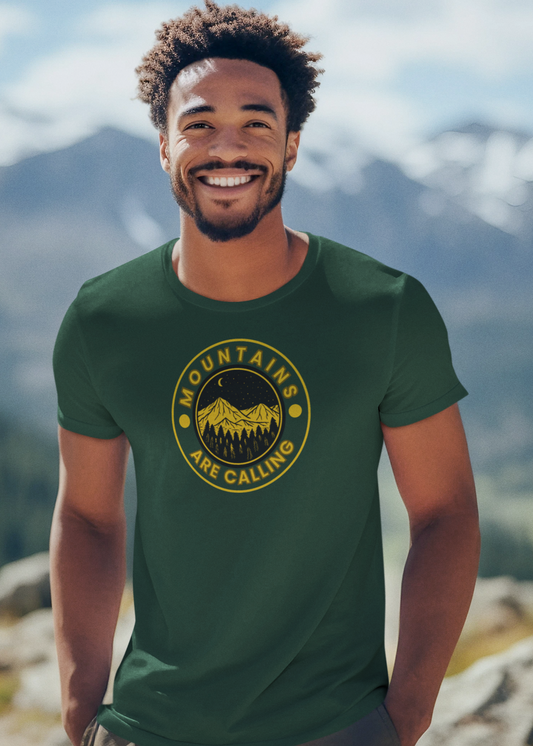 Bilkool Mountains are calling Half Sleeve T-Shirt