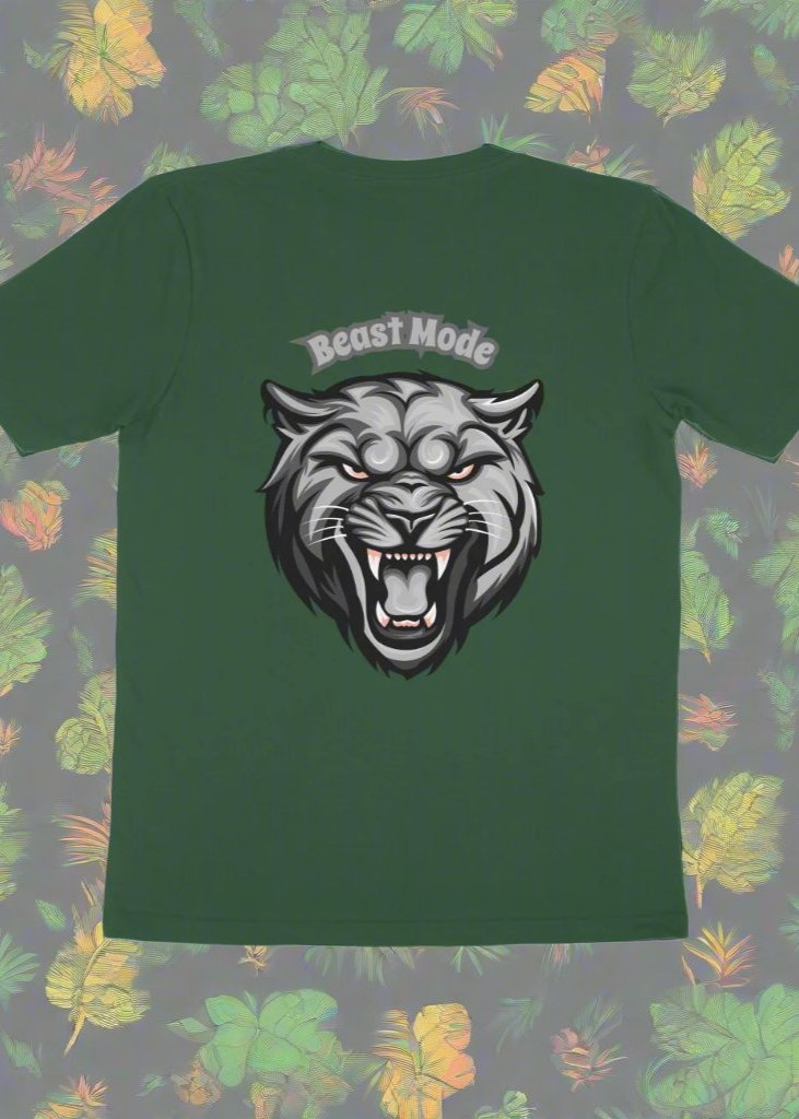 Bilkool Safari Beast Mode Half Sleeve T-Shirt